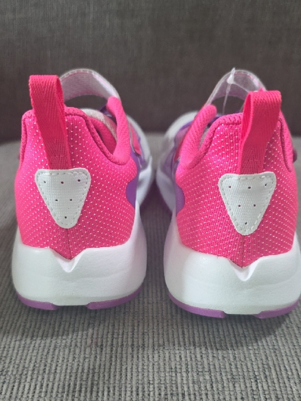 New Balance Girls Pink & Purple Rave Run v2 Bungee Lace With Strap Size 3Wide. - Picture 8 of 15